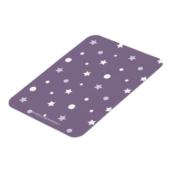 Ímã Estrelas Roxas (Left Side)