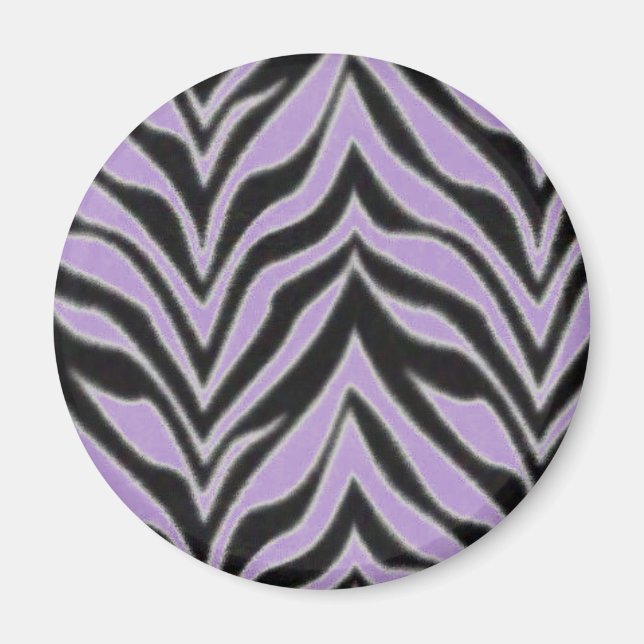 Imã Estrias de zebra coloridas (Frente)