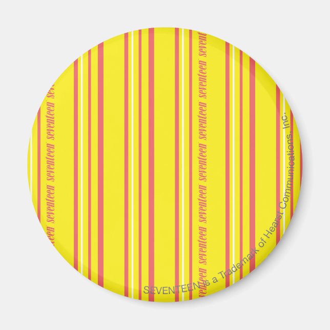 Imã Estrias Finas Amarelo (Frente)