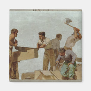 Imã Estrutura de madeira