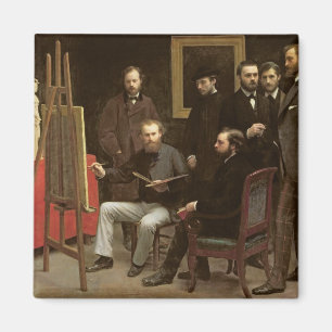 Imã Estúdio em Batignolles, 1870