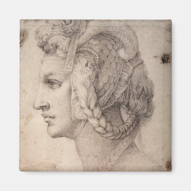 Imã Estudo da Cabeça (Frente)