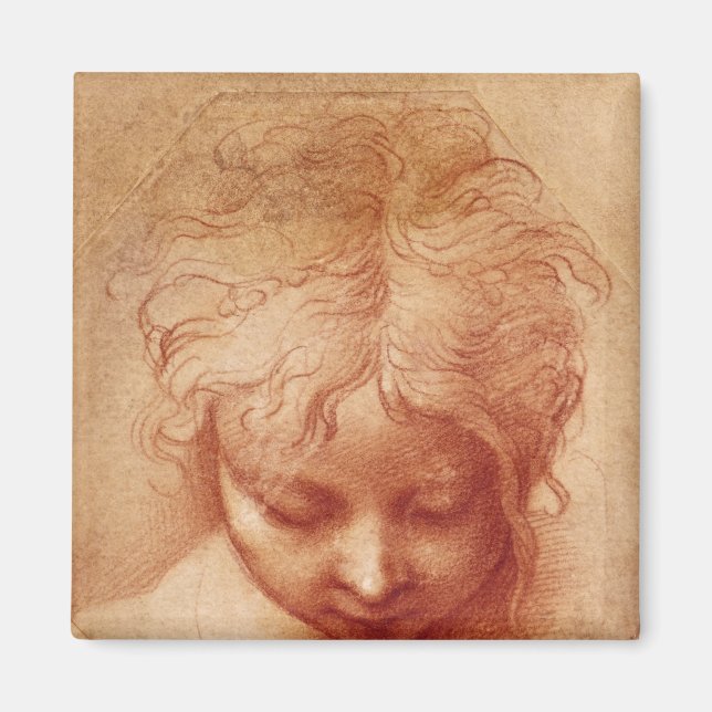 Imã Estudo da cabeça (Frente)