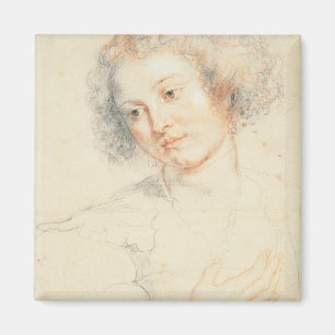 Imã Estudo da cabeça de St. Apollonia (desenho)