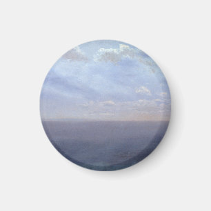 Imã Estudo de Nuvens com Mar e Céu – Albert Bierstadt