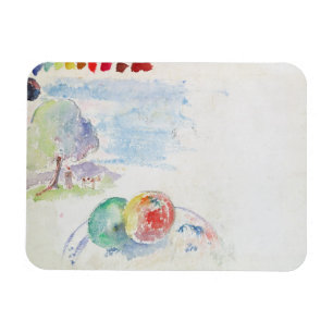 Ímã Estudo de Paul Gauguin das frutas e de uma