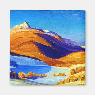 Imã Estudo de Rockwell Kent Vermont