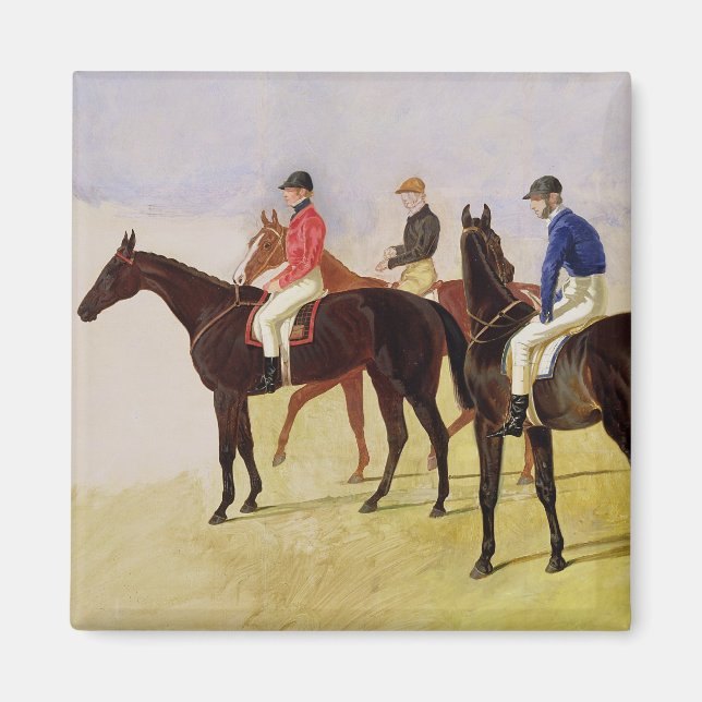 Imã Estudo de Três Fissuras Steeplechase: Allen McDono (Frente)