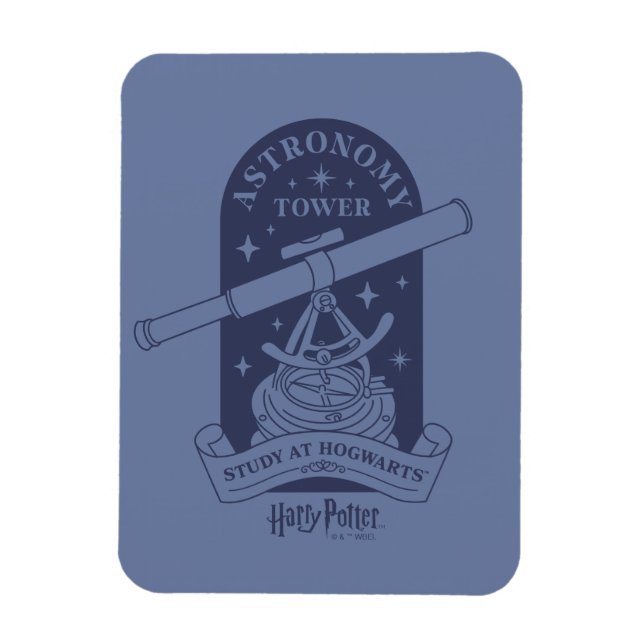 Ímã Estudo na Torre Astronômica HOGWARTS™ (Vertical)