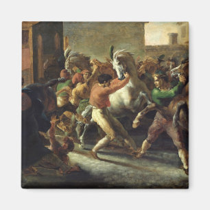 Imã Estudo para a raça dos cavalos bárbaros, 1817