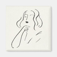 Estudo Simples - Desenho de uma Mulher