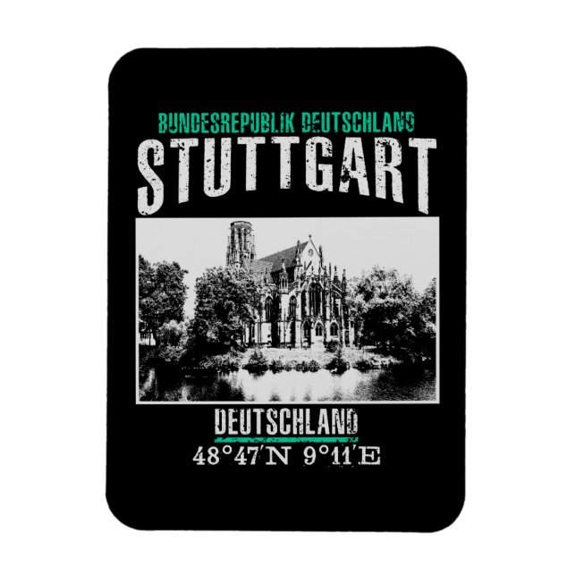 Ímã Estugarda (Vertical)