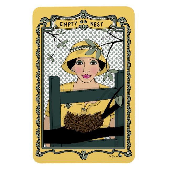 Ímã Esvaziar Magnet do Refrigerador Nest_C_4x6 (Vertical)