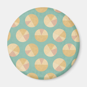 Imã Etapa teste padrão alaranjado & verde de   de Geo