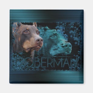 Imã Eternidade - Doberman