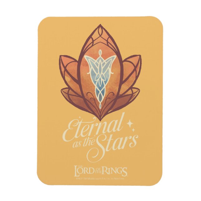 Ímã Eterno como as Estrelas Evenstar Gráfico (Vertical)