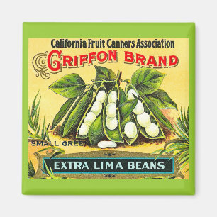 Imã Etiqueta da caixa do vintage da marca de Griffon