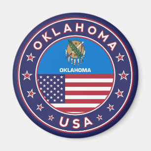 Imã Etiqueta de Oklahoma, capa de telefone