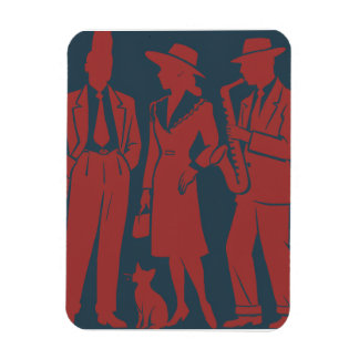 Ímã Etiqueta de presentes Zazous