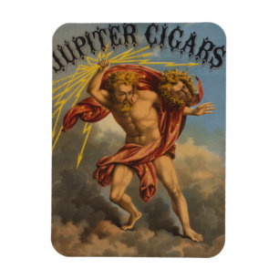 Ímã Etiqueta do cigarro, 1868.
