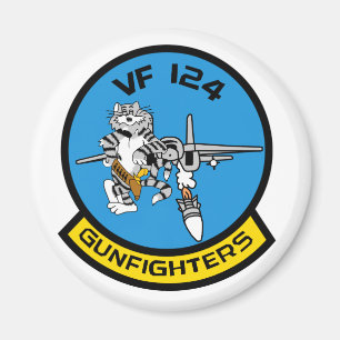 Imã Etiqueta dos Gunfighters VF-124