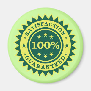 Imã Etiqueta garantida satisfação 100%