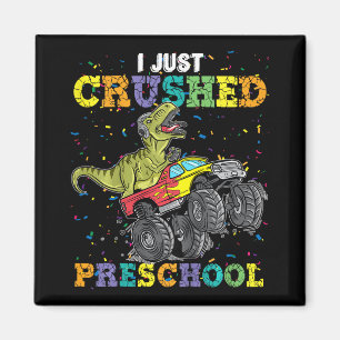 Imã Eu Acabei de Derrotar o T-rex Dinossauro Pré-Escol