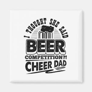 Imã Eu achei que ela disse Competição de Cerveja Grito