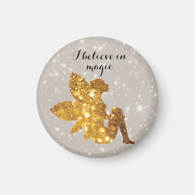 Imã Eu acredito em magia (Frente)