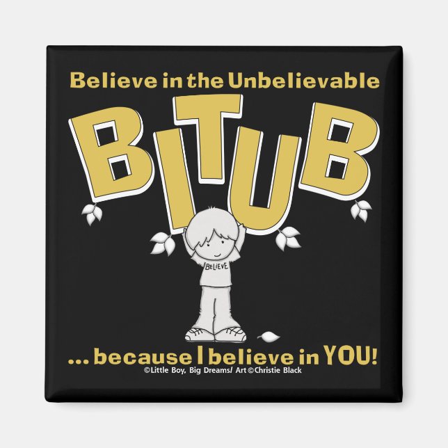 Imã Eu acredito em você! (Frente)