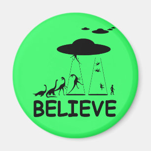 Imã Eu acredito nos aliens