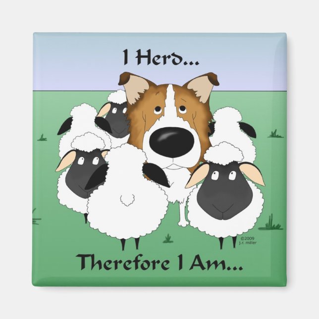 Imã Eu Acredito... Por Isso Sou Magnet (Frente)