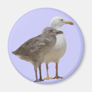 Imã Eu adoro a natureza - desenho digital