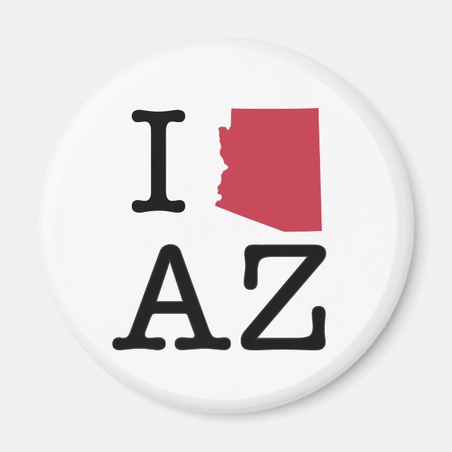 Imã Eu adoro Arizona (Frente)