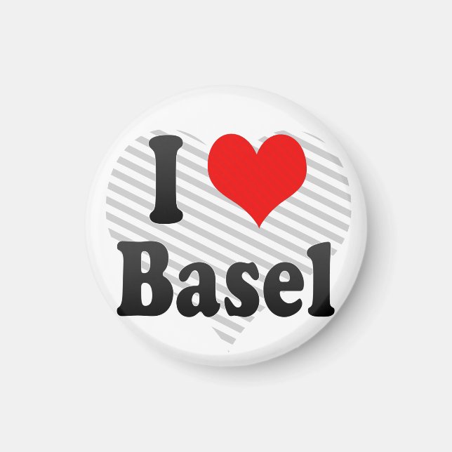 Imã Eu Adoro Basel, Suiça (Frente)