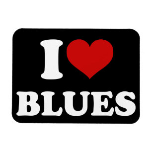 Ímã Eu adoro Blues