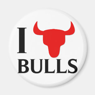 Imã Eu Adoro Bulls