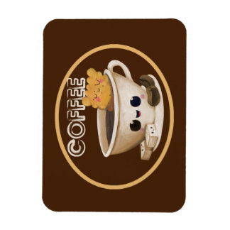 Ímã Eu adoro café