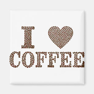 Imã Eu adoro café