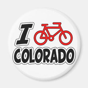 Imã Eu Adoro Ciclismo no Colorado