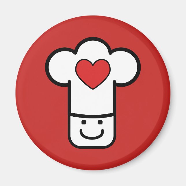 Imã Eu adoro cozinhar (Frente)
