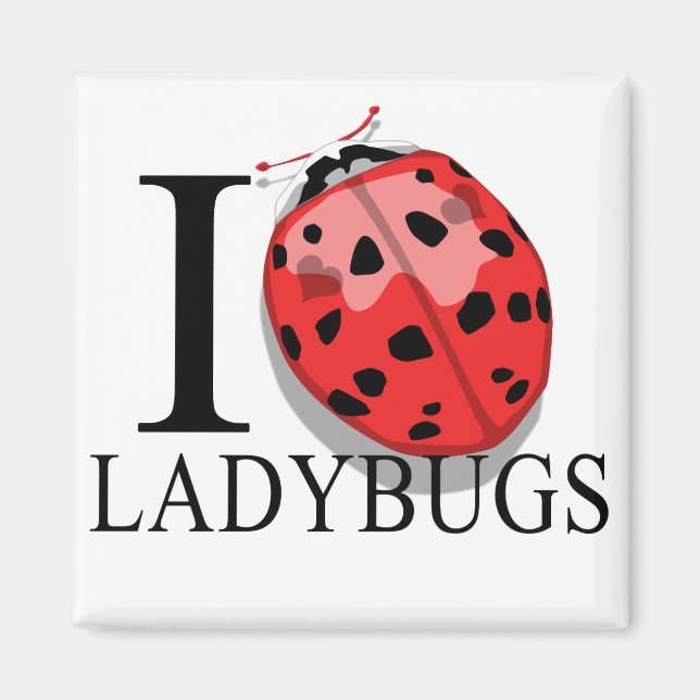 Imã Eu Adoro Damybugs Magnets (Frente)