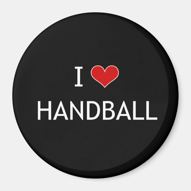 Imã Eu Adoro Handball (Frente)