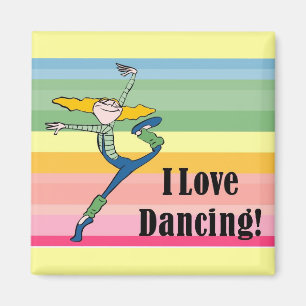 Imã Eu adoro ímã dançante