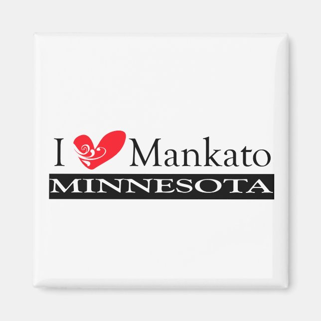 Imã Eu Adoro Mankato Minnesota (Frente)