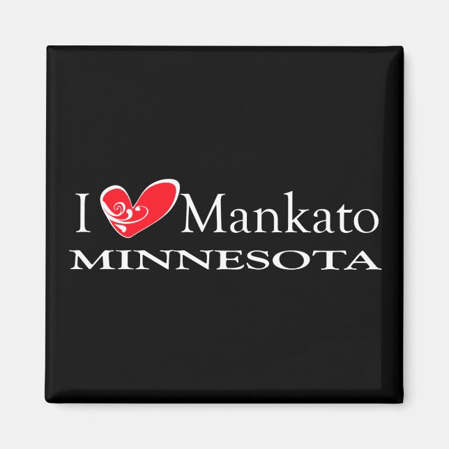 Imã Eu Adoro Mankato Minnesota (Frente)