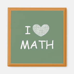 Imã Eu Adoro Matemática