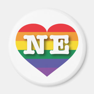 Imã Eu adoro Nebraska Orgulho gay