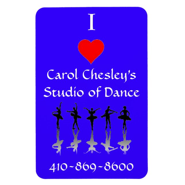 Ímã Eu adoro o CCSD Magnet (Vertical)