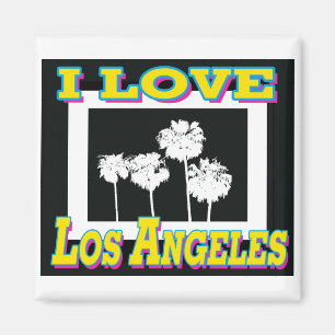 Imã Eu adoro o Design de Los Angeles nº 5 Magnet